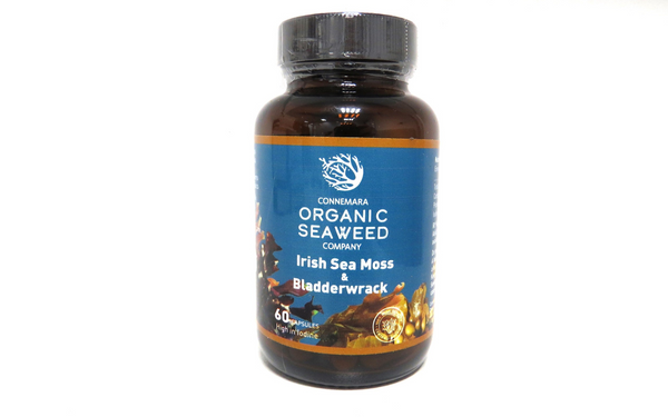 Connemara Organic Irish Moss & Bladderwrack Capsules